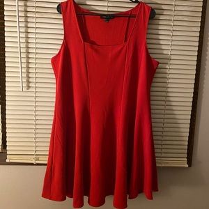 Plus Size Forever21+ Red Skater Dress